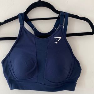 Blue Gymshark Sports Bra